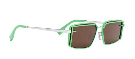 fendi first sight rectangular sunglasses|Fendi First Sight rectangular sunglasses in multicoloured .